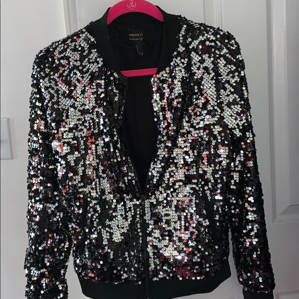 Sparkly night out jacket